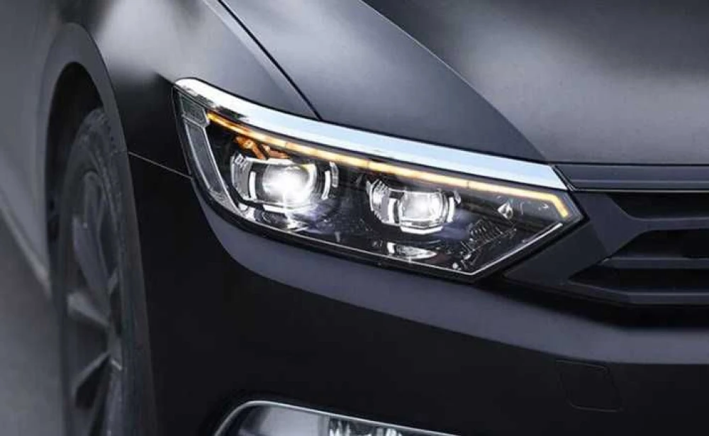 Передние фары VW Passat B8 тюнинг Full Led оптика (заміна галогену)