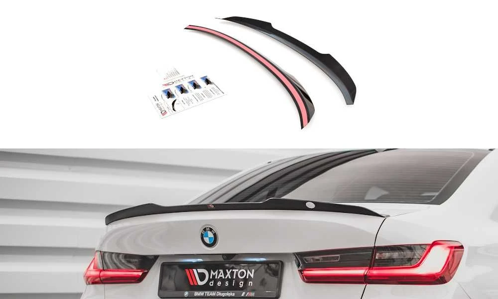 Спойлер BMW G20 тюнинг сабля элерон (maxton)