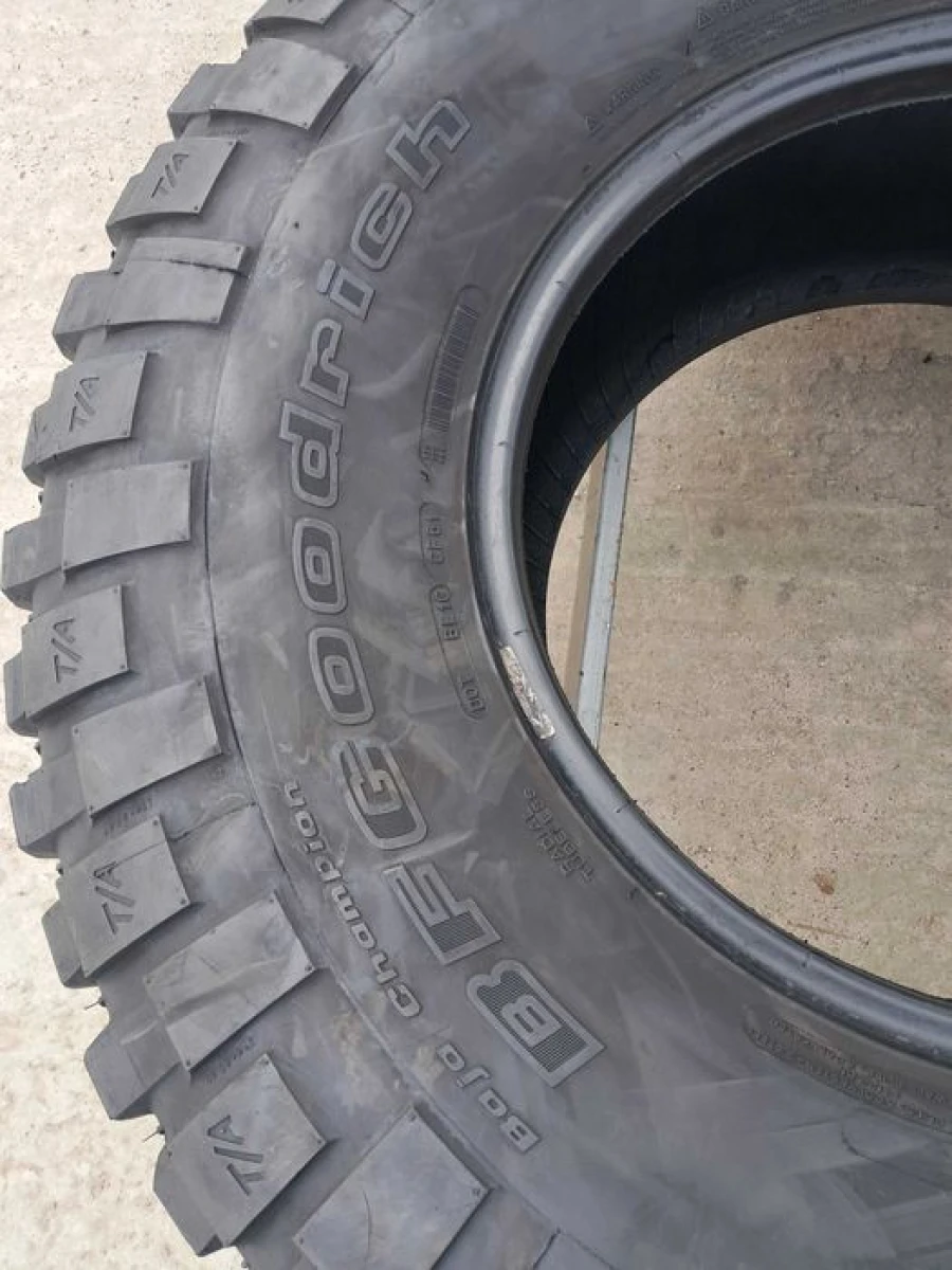 Резина 95%(13мм) протектор BF Goodrich 37x12,50 R17 Mud Terrain TA KM2