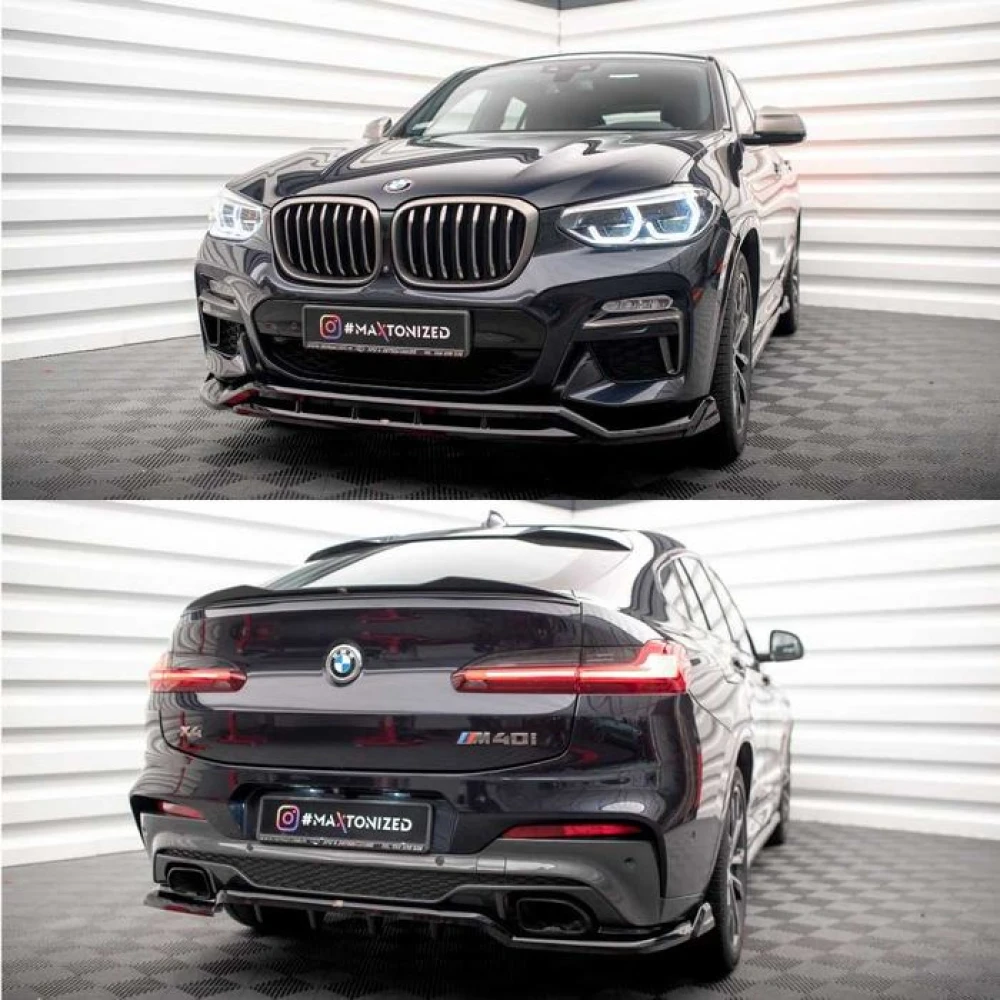 Тюнинг BMW X4 G02 M-Sport обвес губа сплиттер пороги диффузор спойлер