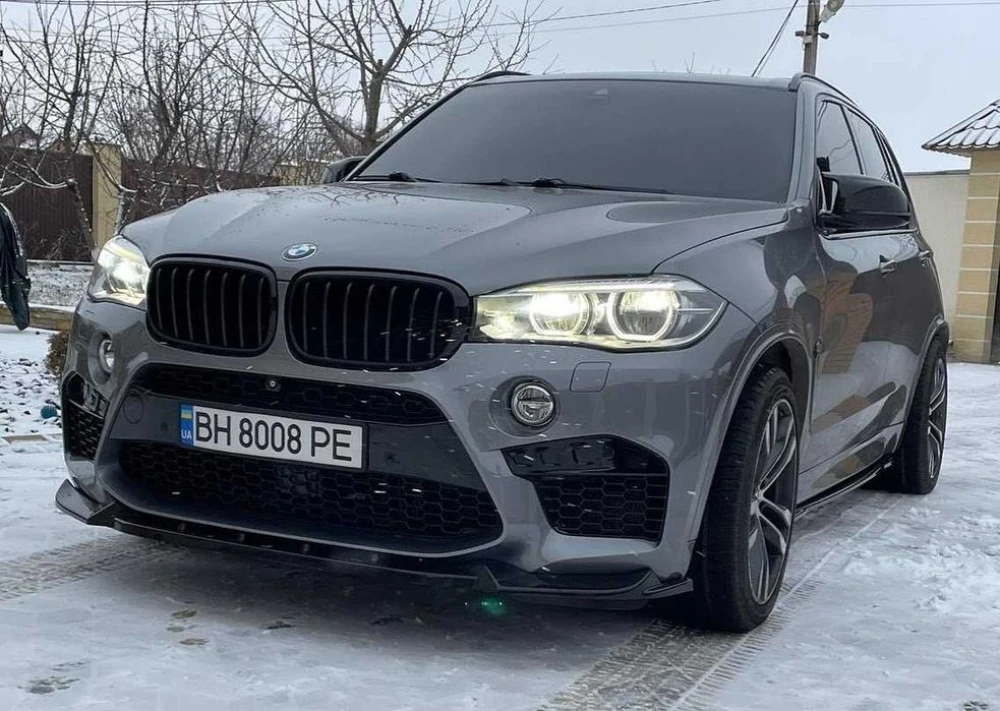 Сплиттер BMW X5M F85 / X5 F15 тюнинг обвес губа пороги спойлер