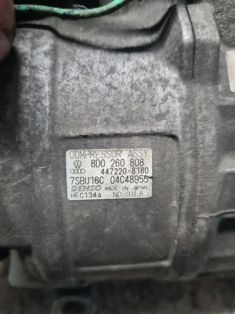 Компресор кондиціонера vw passat b5, audi a4 8D0260808