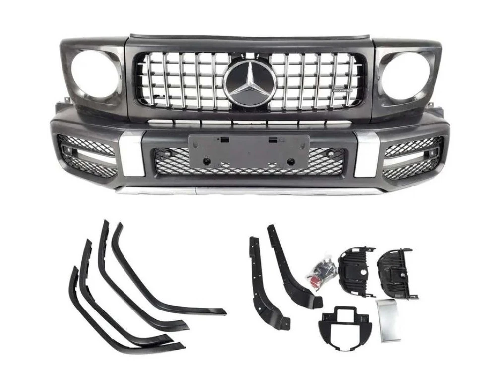 Передний бампер стиль AMG G63 Mercedes G-Class W463 90-18г.рест2018+