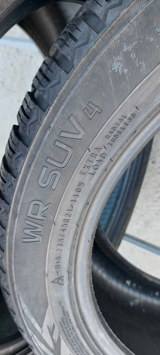 Резина зима 85% протектор Nokian 275/45 R21 WR SUV 4