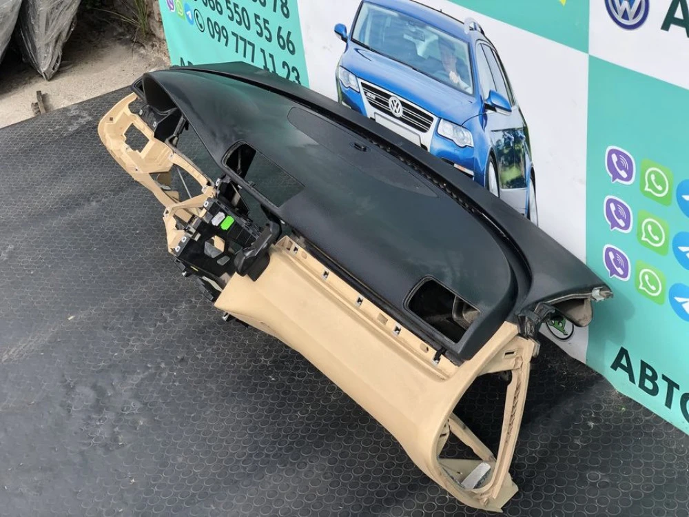 passat b6 торпеда бежевая тарпеда пасат б6 климат кондиционер