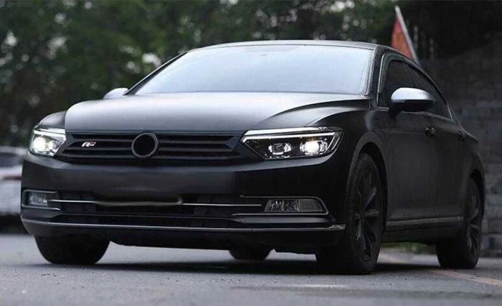 Передние фары VW Passat B8 тюнинг Full Led оптика (заміна галогену)