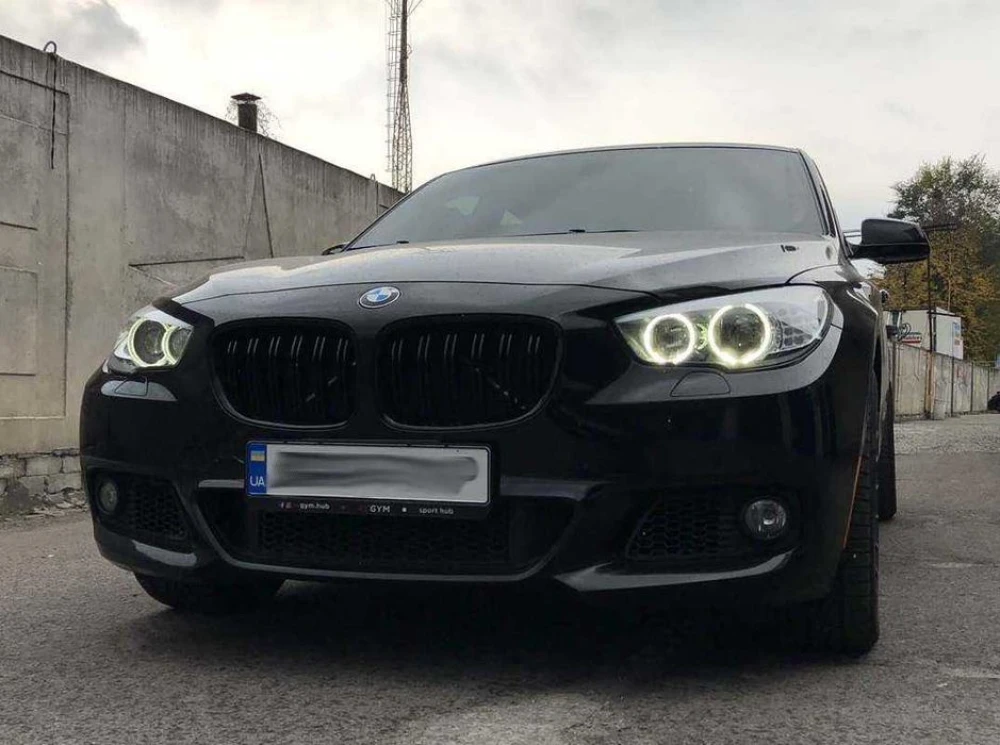 Решетки радиатора BMW F07 5 GT тюнинг ноздри решітки М