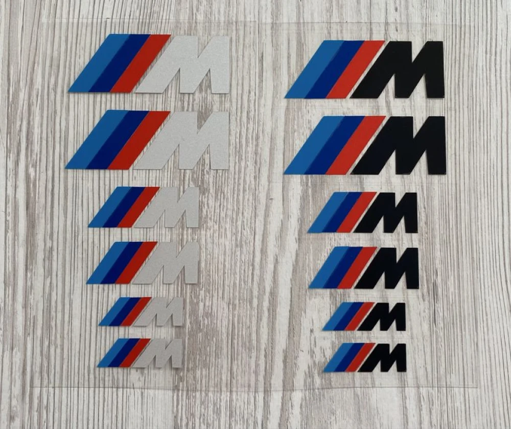 Наклейки на суппорта супорт BMW M M3 M4 M5 M6