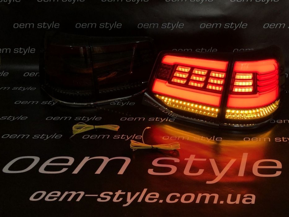 Фонари фары LED Toyota Land Cruiser 200 2016-2019