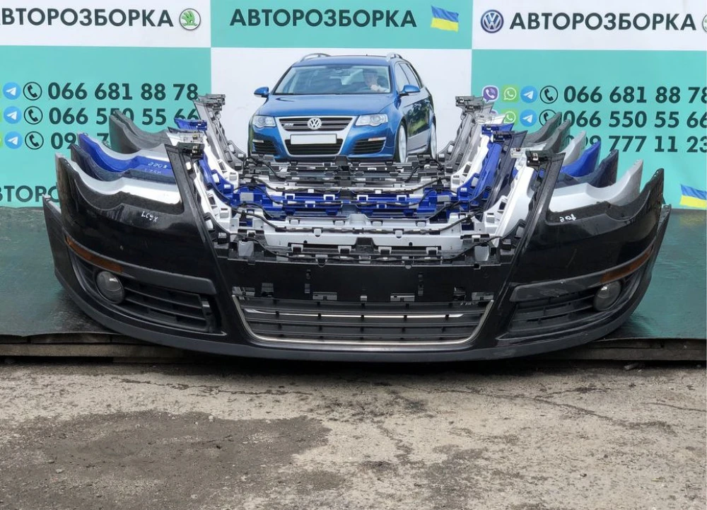 бампер пассат б6 передний бампер passat b6 golf 5 skoda a5