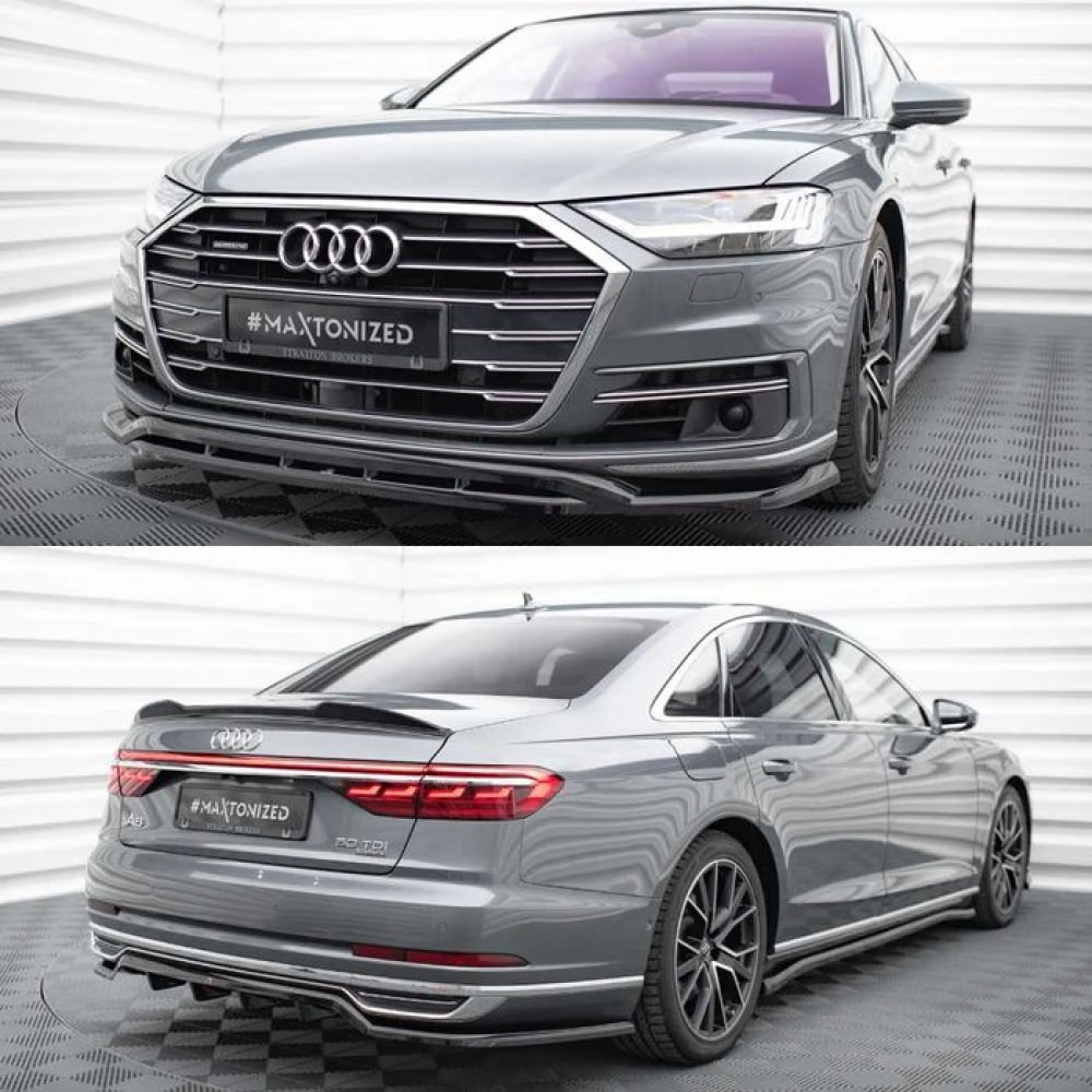 Тюнинг Audi A8 D5 обвес губа юбка сплиттер пороги диффузор спойлер