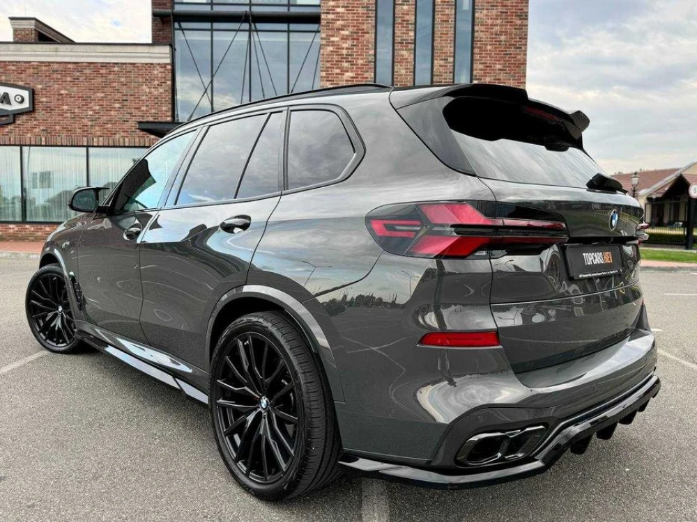 Обвес BMW X5 G05 lci тюнинг губа пороги диффузор спойлер сплиттер