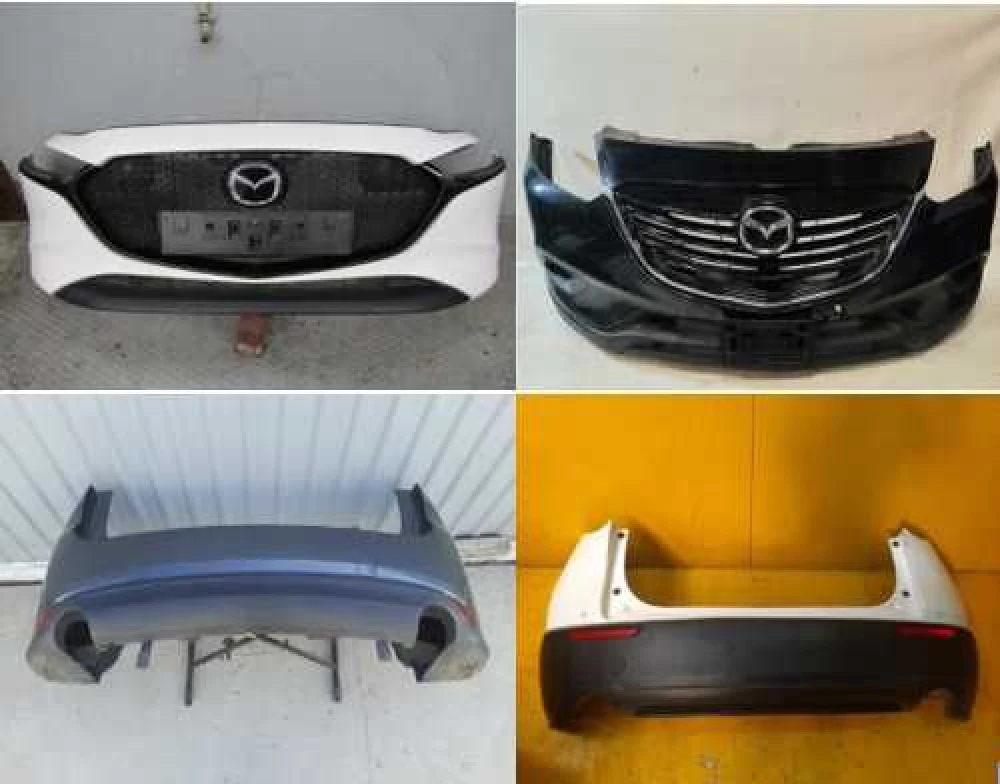 Мазда бампер задній передній на всі моделі Mazda в різних кольорах