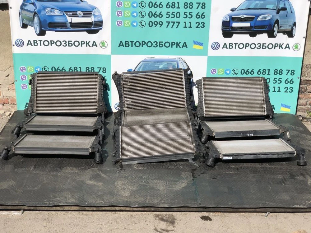 радиатор интеркулера passat b6 golf 5 skoda a5 touran caddy 2.0tdi