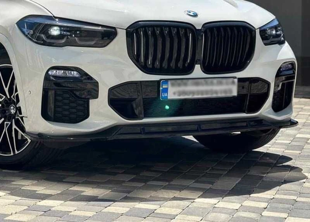 Губа BMW X5 G05 M-Sport тюнинг обвес сплиттер элерон