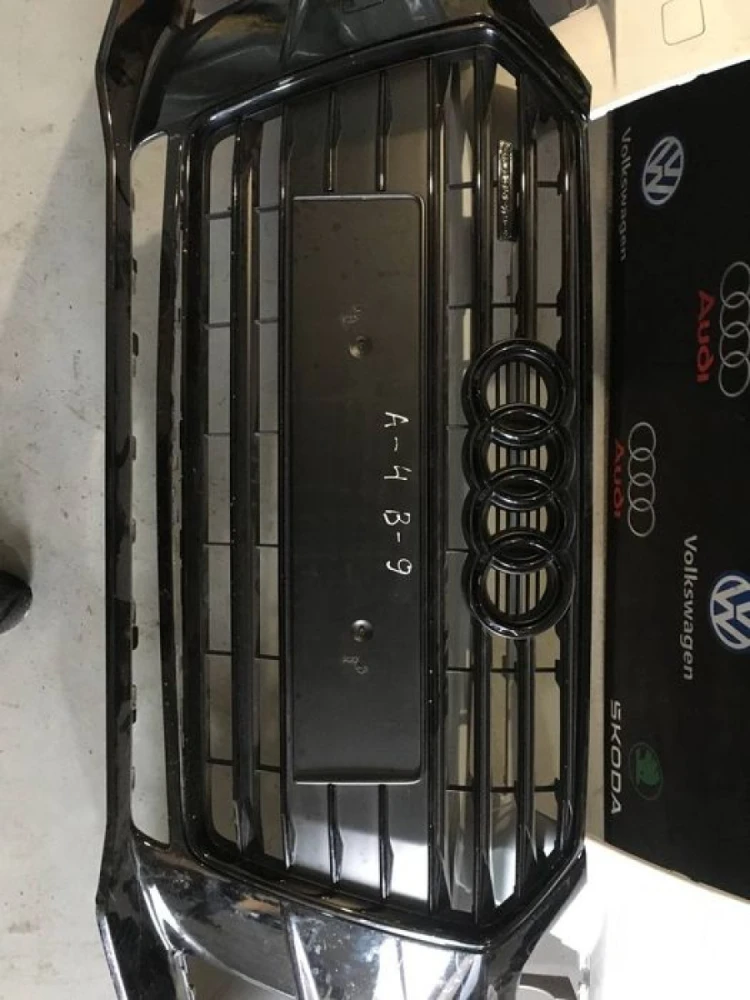Бампер решітка решетка радіатора радиатора ауди ауді а4б9 audi a4b9