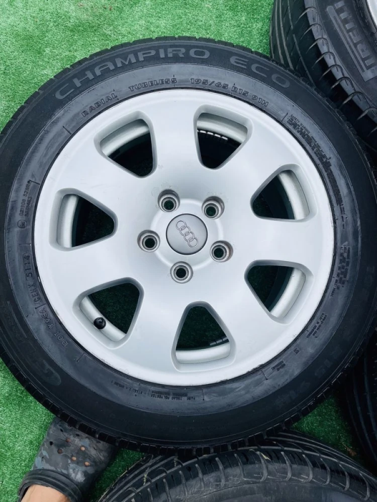 Диски 5/112 R15 Audi Vw з резиною 195/65