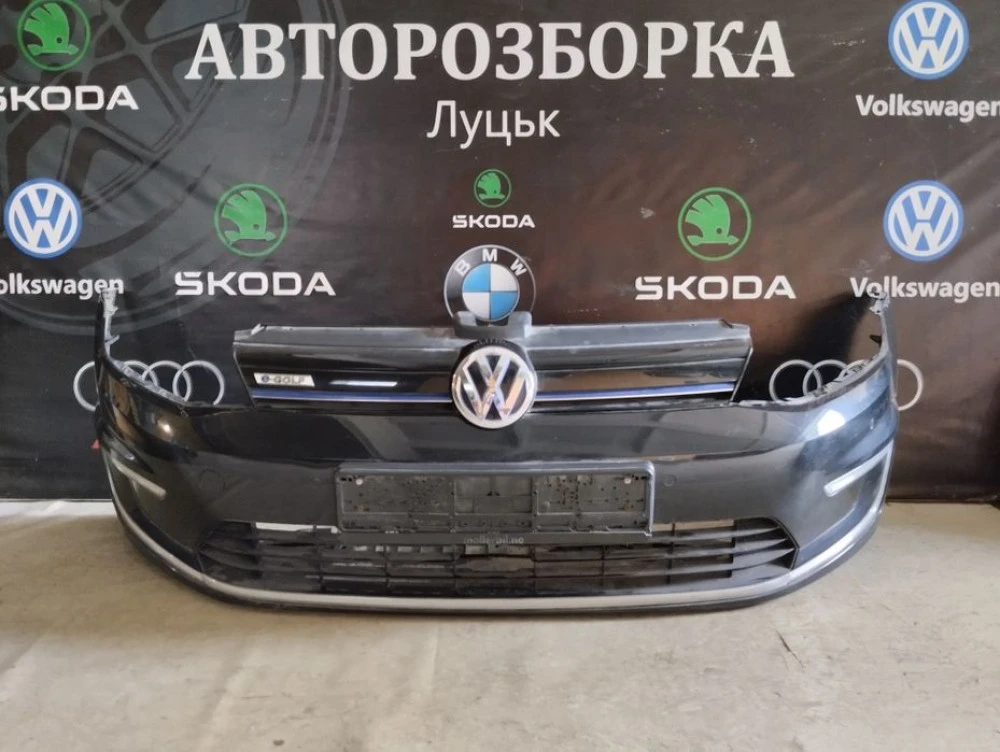 Бампер передний е гольф бампер передній є гольф е гольф vw e golf lc9x