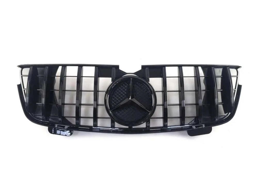 Решетка радиатора mercedes x164 gl w164 ml решітка amg gt diamond