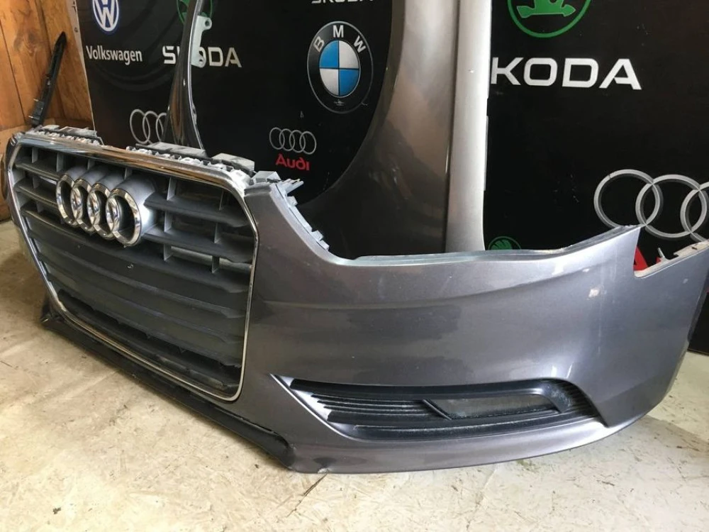 Крило бампер фара решітка ауді Ауди а4б8 рестайл колір LX7R комплект
