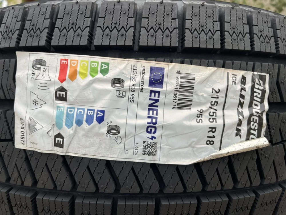 215/55 r18 Bridgestone Blizzak Ice Резина зимняя НОВАЯ