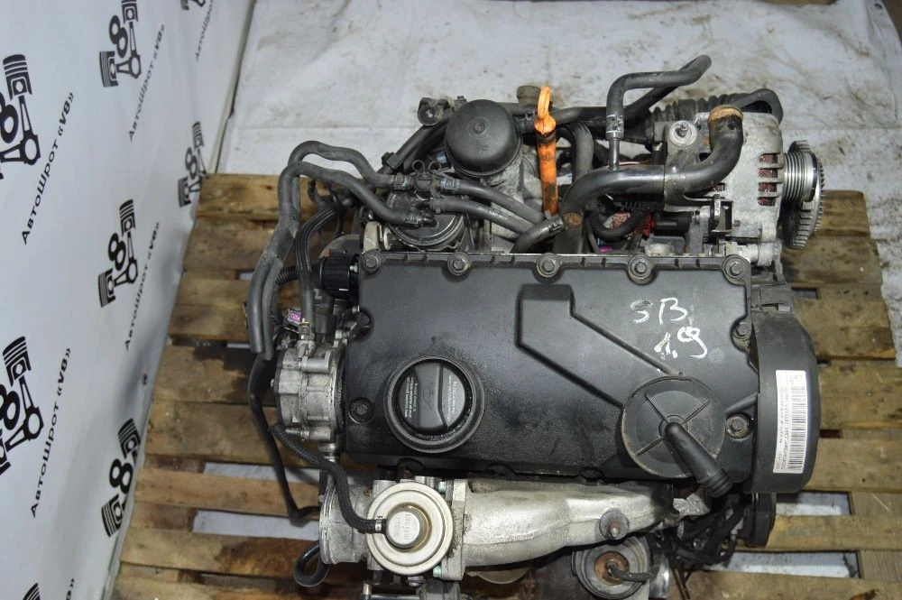 Двигун Двигатель 1,9tdi ATD  ASZ AXR skoda volkswagen seat 1.9