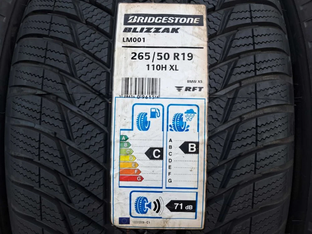 Резина зима НОВА Bridgestone 265/50 R19 Blizzak LM001* BMW X5 X6