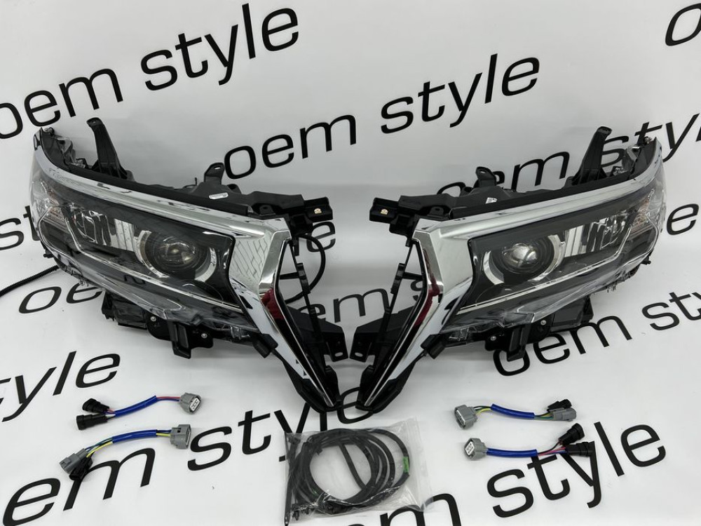 Фары фара Toyota Land Cruiser Prado 150 2018-2020  FULL LED