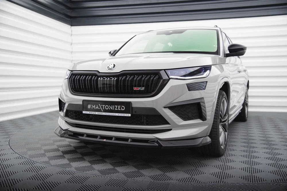 Тюнинг Skoda Kodiaq RS (2021+) обвес губа сплиттер пороги диффузор