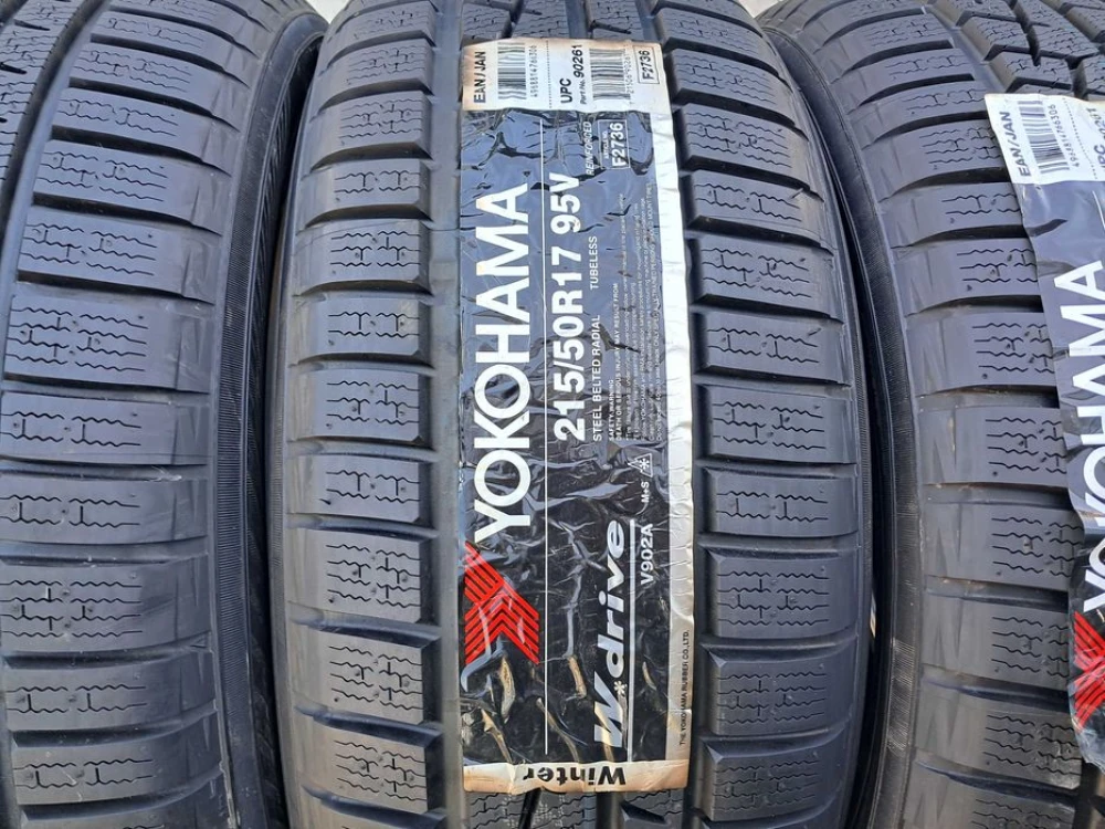 Резина зима НОВА Yokohama 215/50 R17 W Drive W902A  made in Japan 2022