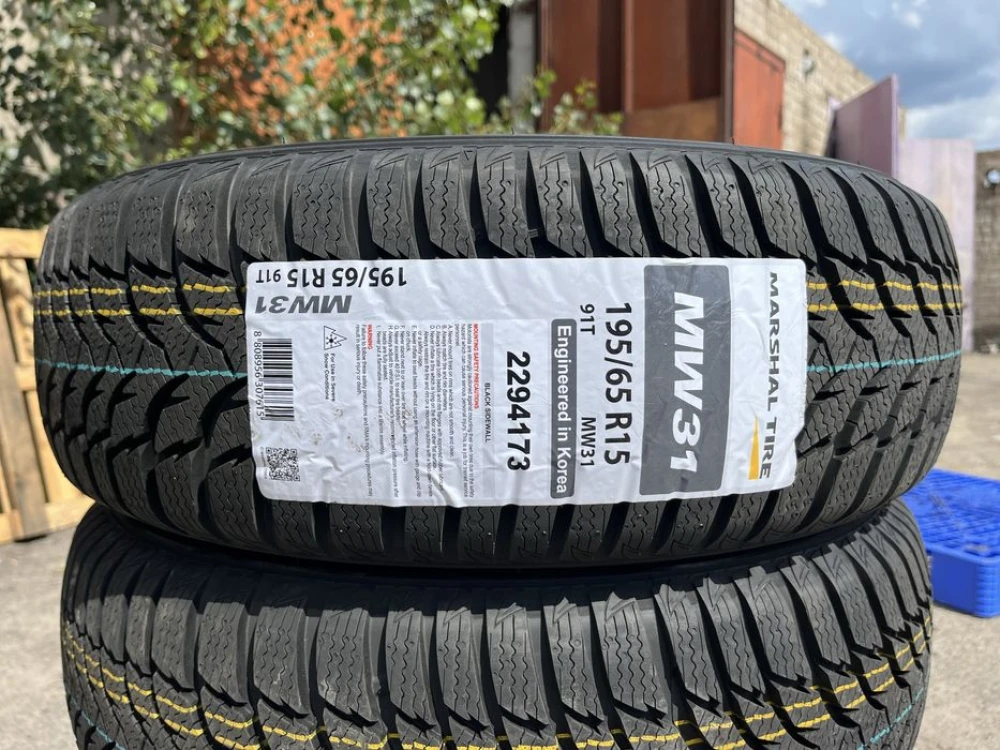 195/65 r15 Marshal MW31 23 год НОВАЯ Резина зимняя