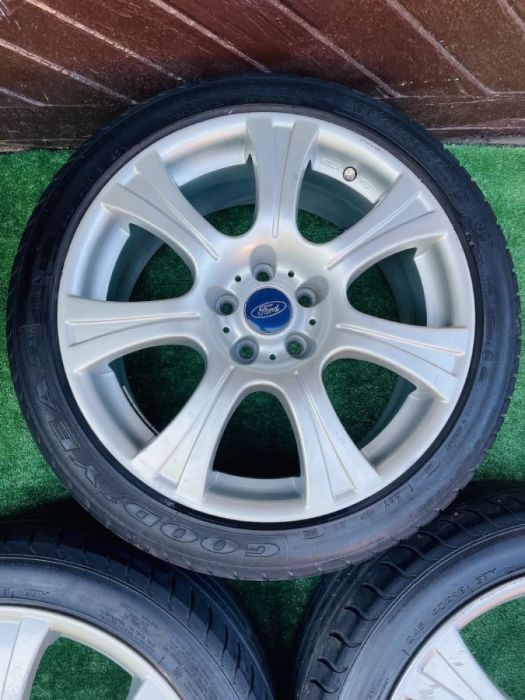 Диски 5/108 R18 Ford з резиною 245/40 Good Year