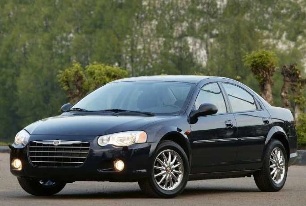 Салон (сиденья) Chrysler Sebring II (черная кожа). Разборка Chrysler