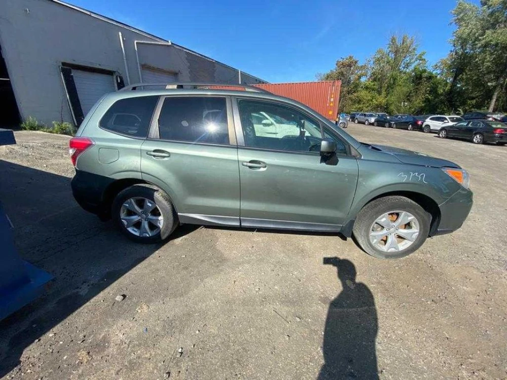 Усилитель заднего бампера глушитель выхлопная Forester SJ S13 13-18