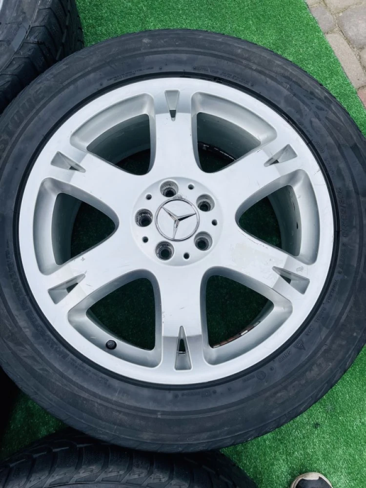Диски 5/112 R19 з резиною 255/50 Bridgestone