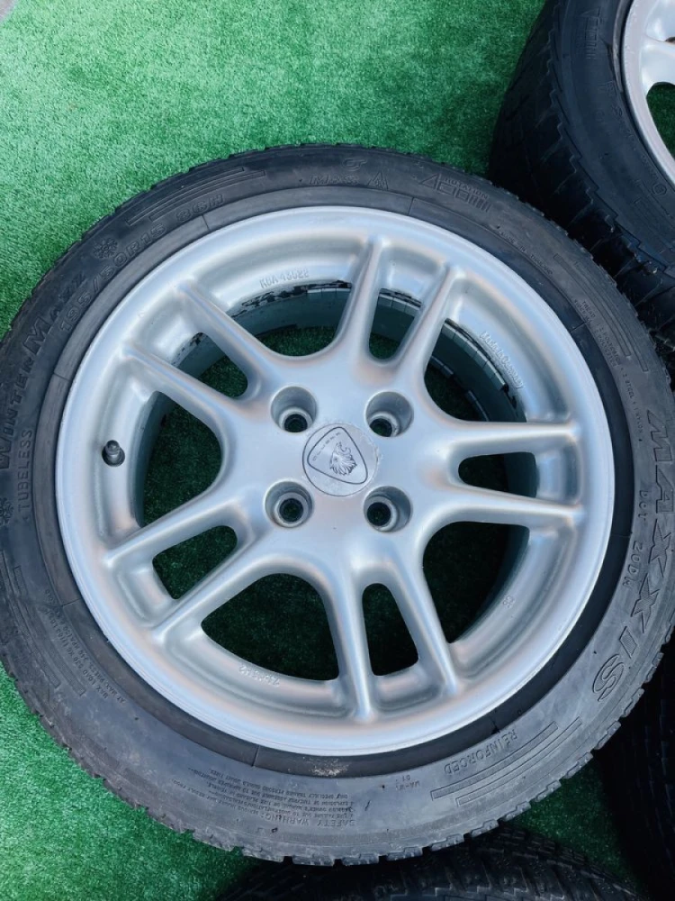 Диски 4/100 R15 з резиною 195/50