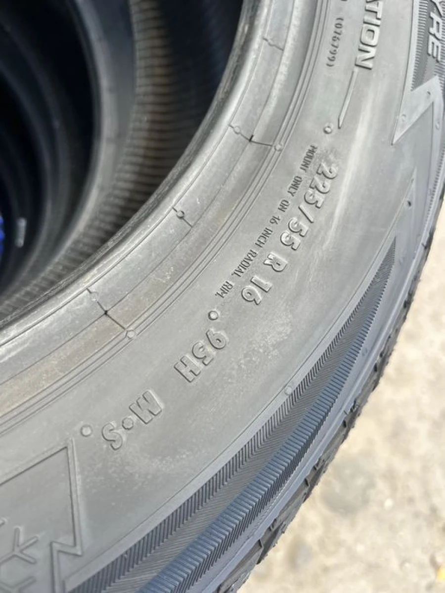 225/55 r16 Uniroyal MS Plus 66 НОВАЯ Резина зимняя