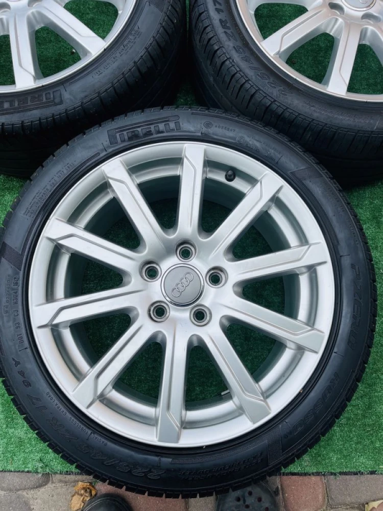 Диски 5/112 R17 Audi з резиною 225/45