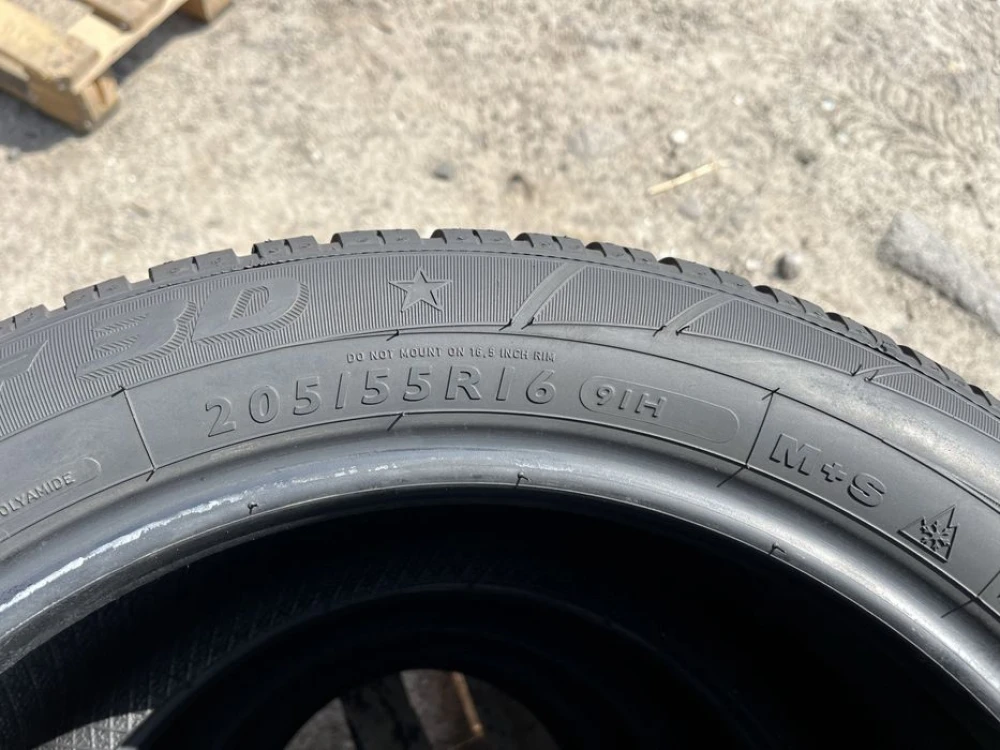 205/55 r16 Dunlop SP Winter Sport 3D 98% 23 год Germany Резина зимняя