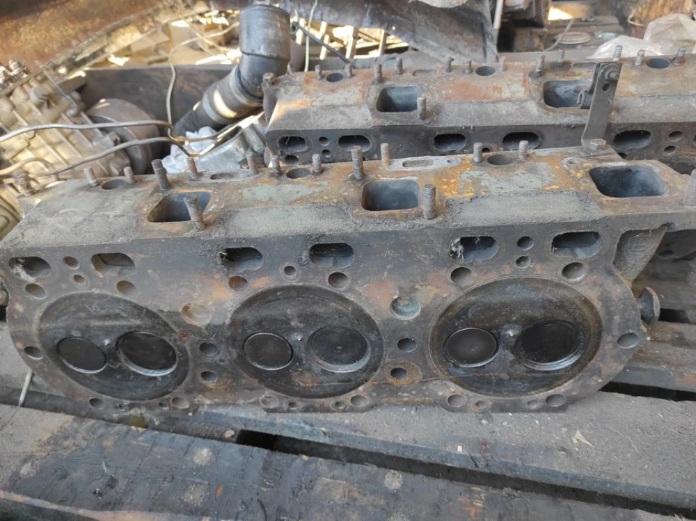 Головка блока цилиндров ГБЦ МАЗ евро 2 ЯМЗ 236 БЕ2 НЕ2 НЕ 7601 в сборе