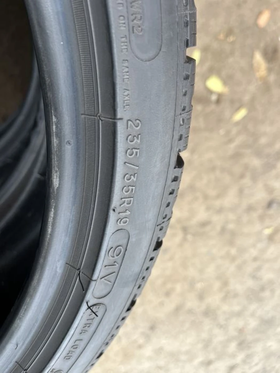 235/35 r19 Michelin Pilot Alpin PA4 95% Резина зимняя