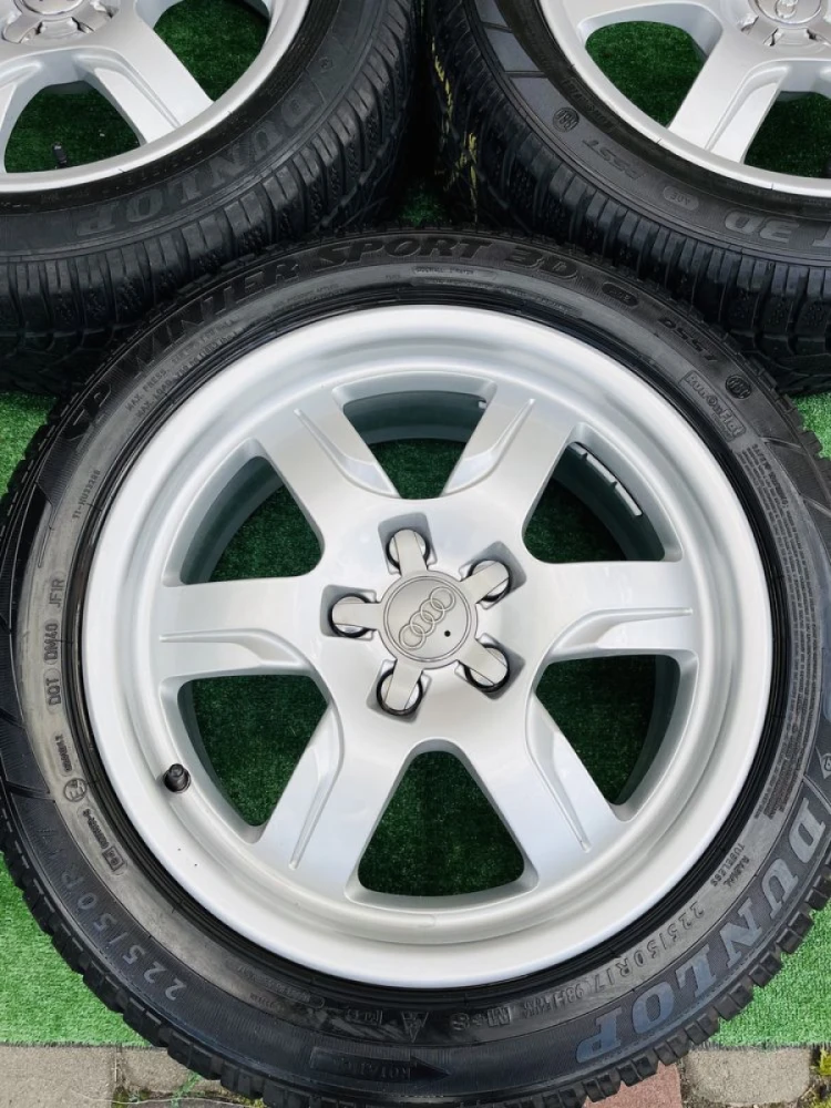 Диски 5/112 R17 Audi з резиною 225/50