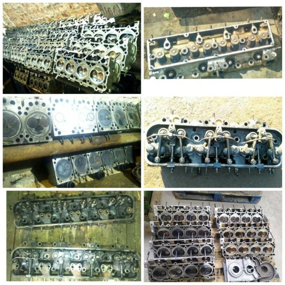 Головка блока ГБЦ Газ 53 3307 3309 66 Паз Зил 130 131 Камаз Маз ЯМЗ