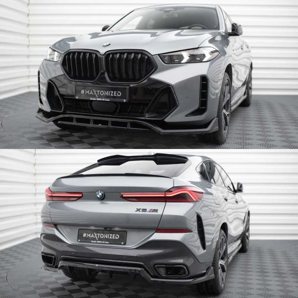 Тюнинг BMW X6 G06 LCI (2023+) обвес губа сплиттер пороги диффузор