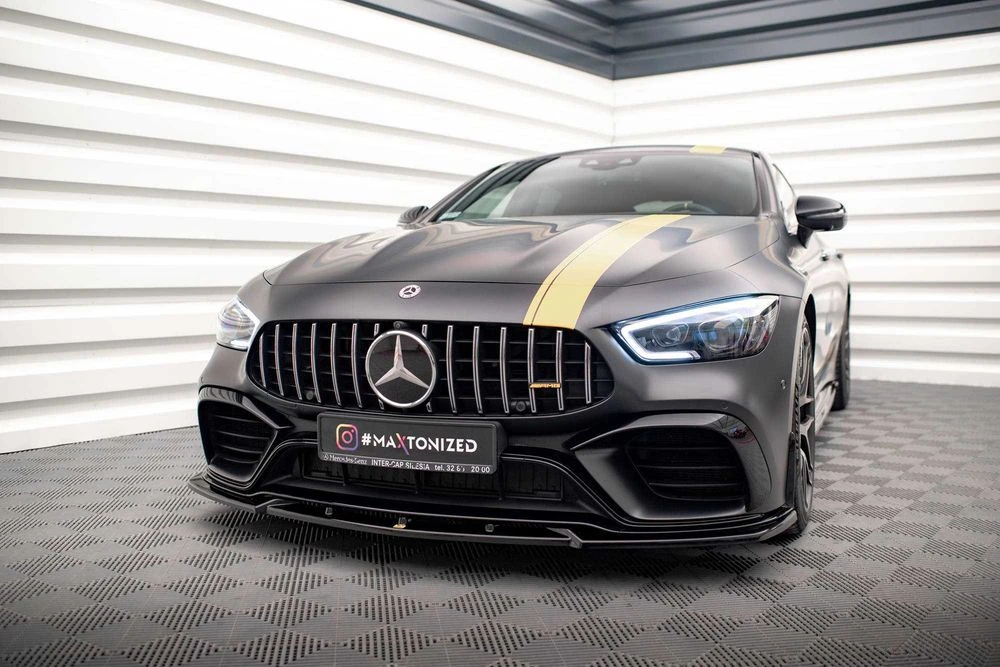 Тюнинг Mercedes AMG GT 63S обвес губа сплиттер пороги диффузор