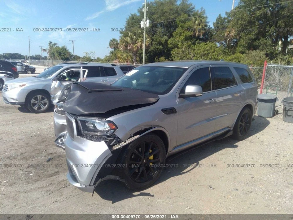 dodge durango 2014+ бампер