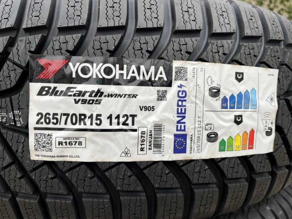 265/70 r15 Yokohama BluEarth winter V905 24 год НОВАЯ Резина зимняя