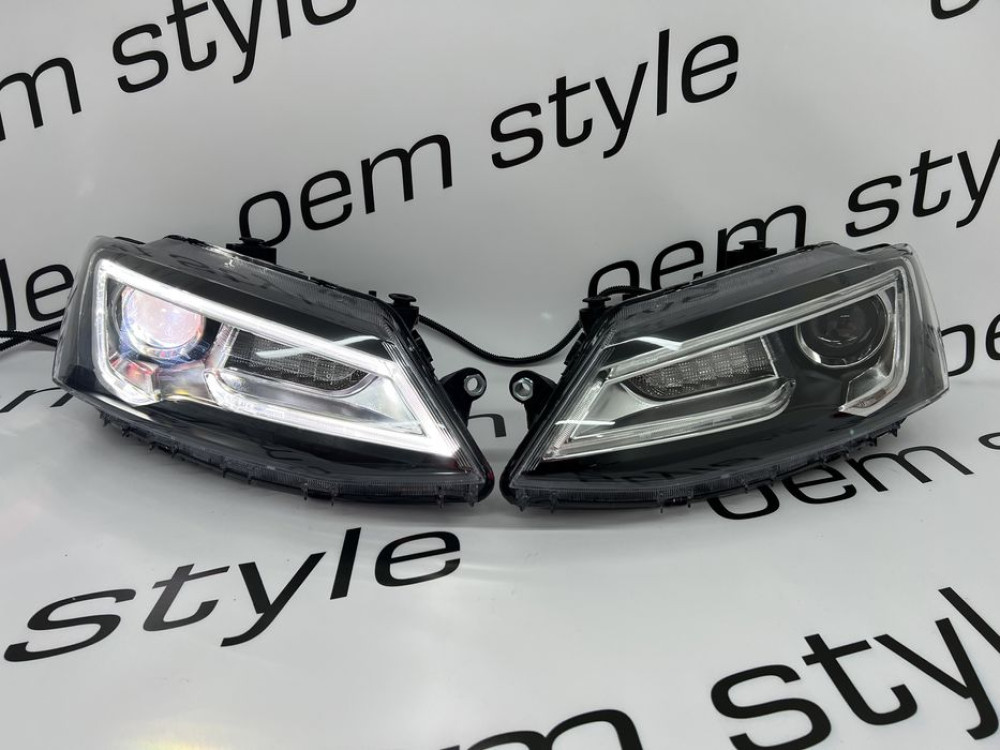 Фара Фары Volkswagen Jetta 2010-2017 Audi style LED