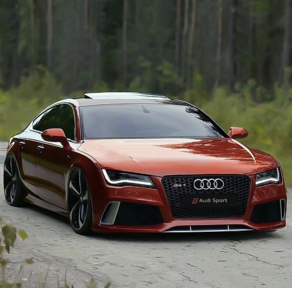 Бампер передний стиль RS7 для Audi A7 2010-2015