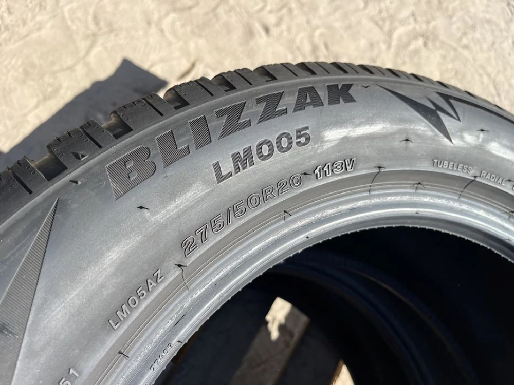 275/50 r20 Bridgestone Blizzak LM005 Резина зимняя 95%